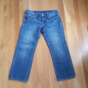 EUC Lucky Brand Classic Cropped Jeans Size 4